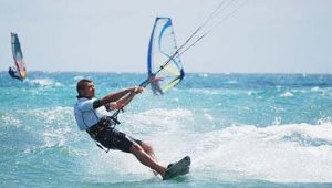 Kiteboarding